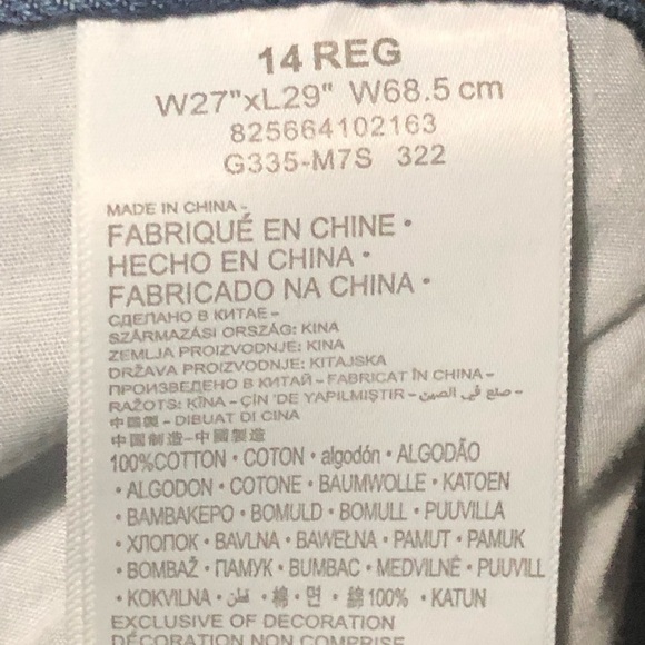 Vintage Levi's SilverTab Jeans Boys 14 Stay Loose High Rise Baggy Straight Leg - Picture 3 of 6